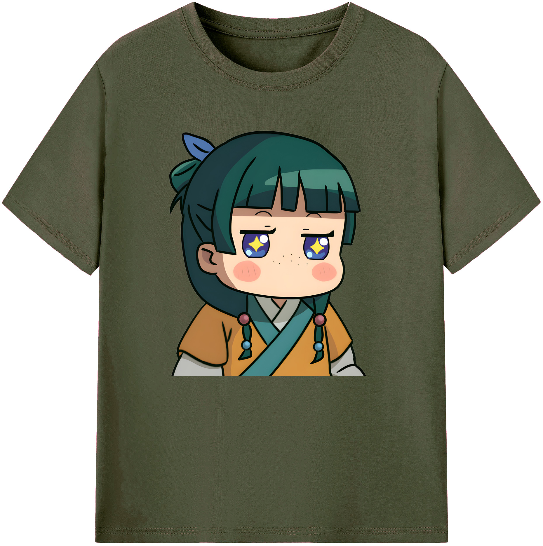 （画像用） 薬屋のひとりごと The Apothecary Diaries 綿100％ メンズ半袖Tシャツ｜肌触りやわらか＆通気性